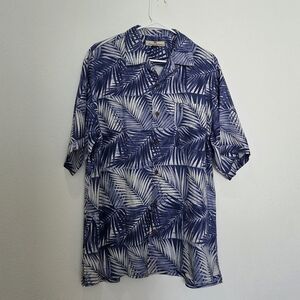 Tommy Bahama Tropical Silk Shirt Size Medium